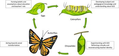 From Caterpillars to Butterflies: Exploring Pre-service Teachers’ Transformations While Navigating Global Citizenship Education